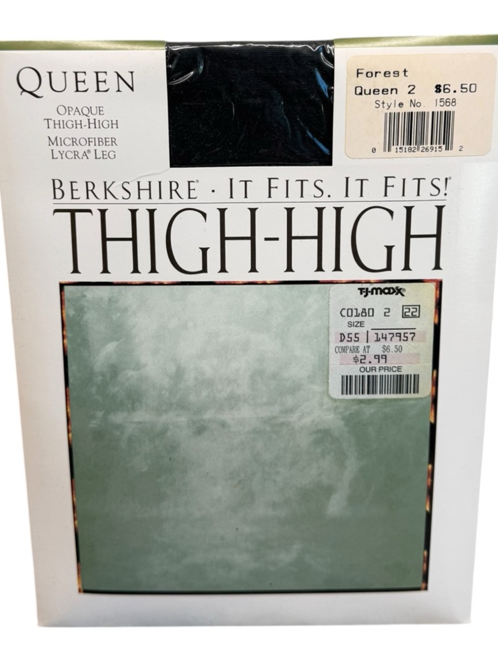 1995 Berkshire Queen 2 Opaque Thigh High Forest Style 1568 185-250lbs